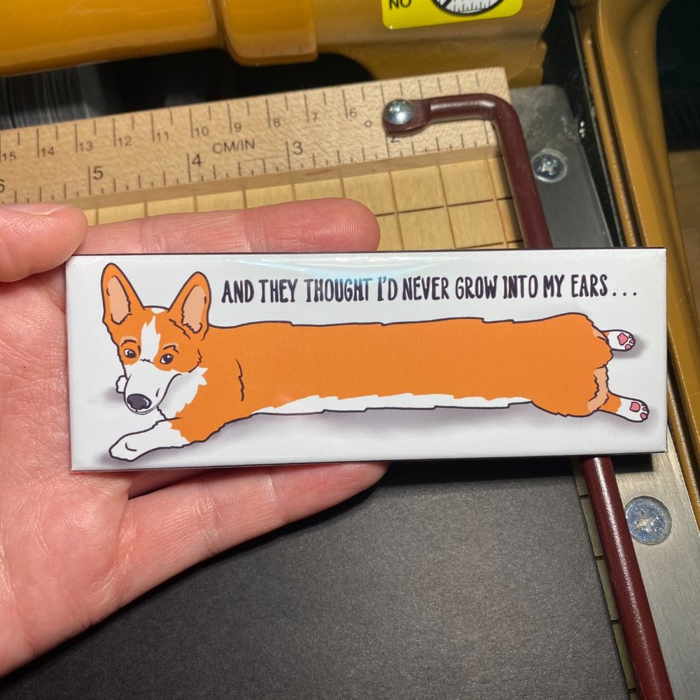 Corgi Dog Funny Magnet Collectible Kitchen Decor